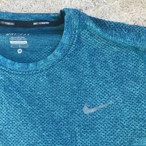 Men's Nike Knit Running Dri-FIT Short Sleeve Shirt